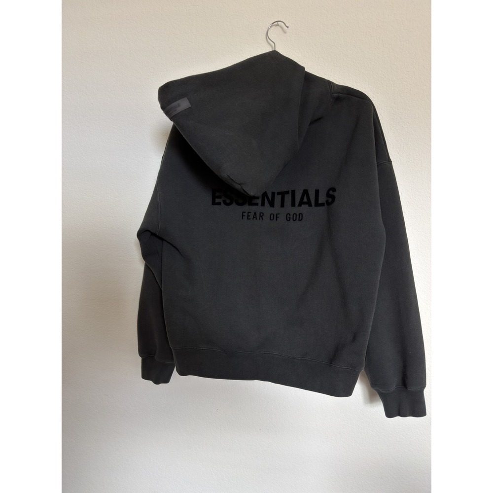 Fear of God Essentials Men's Black Pullover Hoodie Size M